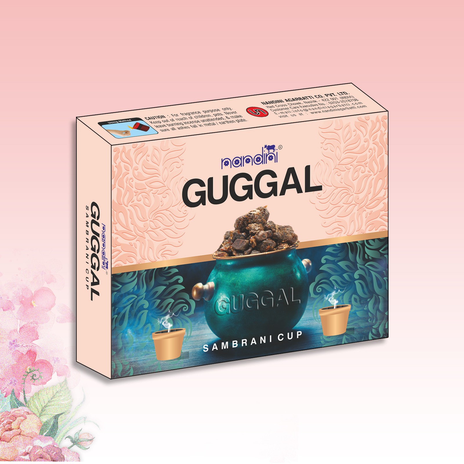 Guggal Cup Dhoop Box 90